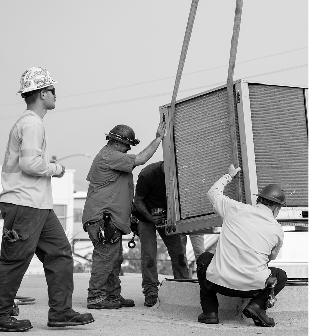 Construction crane and industrial equipment