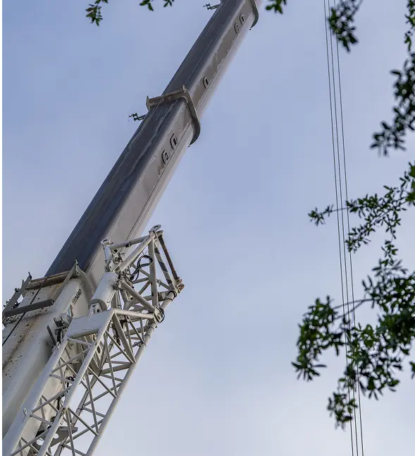 Construction crane and industrial equipment